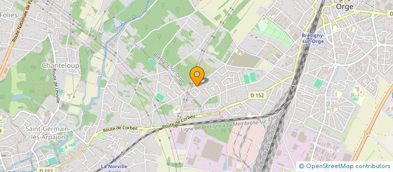 localisation de l'entreprise MONSIEUR EDUARD SPAC à BRETIGNY-SUR-ORGE