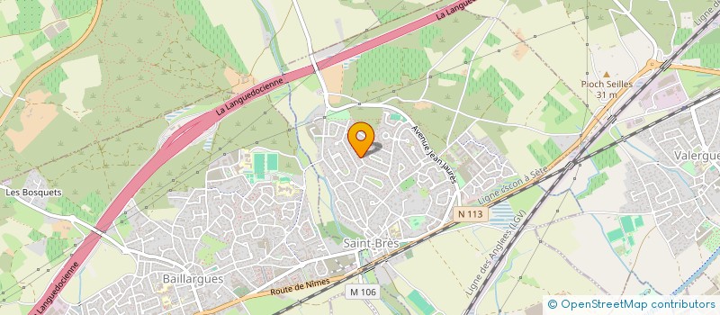 localisation de l'entreprise MONSIEUR EDUARDO ALVAREZ  SAINT-BRES