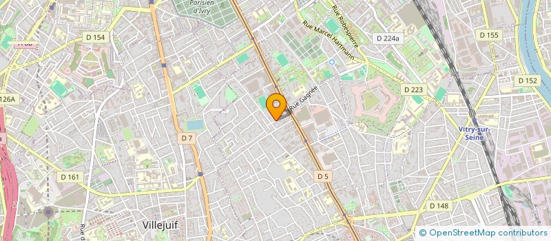 localisation de l'entreprise MONSIEUR EDUARDO BARBOSA FERNANDES à VITRY-SUR-SEINE
