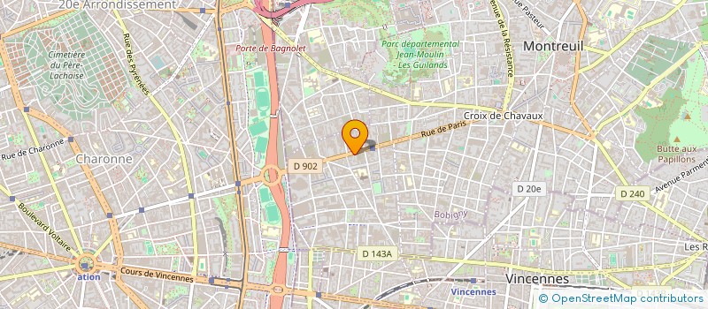 localisation de l'entreprise MONSIEUR EDUARDO-BORIS NUNEZ BUSTILLOS à MONTREUIL