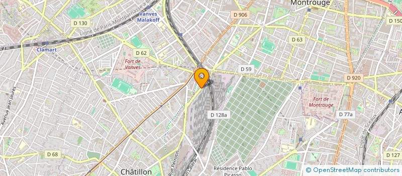 localisation de l'entreprise MONSIEUR EDUARDO CAPUANO  CHATILLON