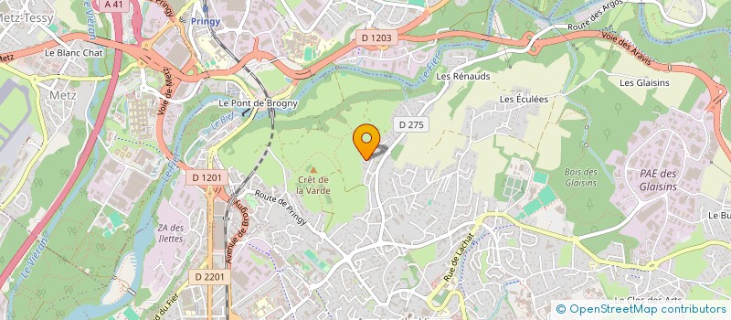 localisation de l'entreprise MONSIEUR EDUARDO CARDINALE à ANNECY