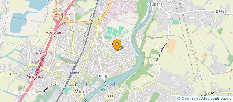 localisation de l'entreprise MONSIEUR EDUARDO COELHO  MURET