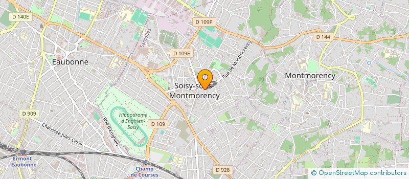 localisation de l'entreprise MONSIEUR EDUARDO DA COSTA MENDES à SOISY-SOUS-MONTMORENCY
