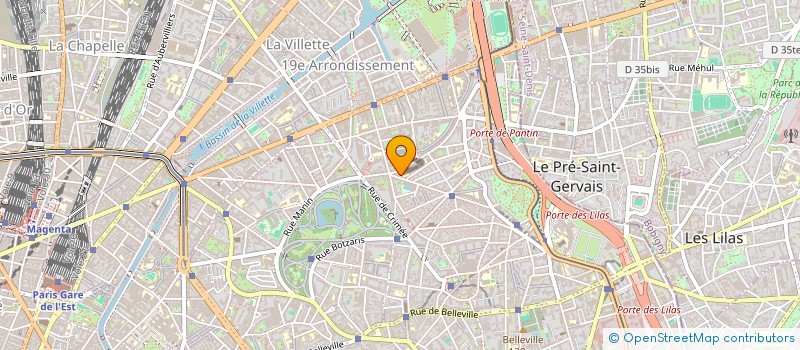 localisation de l'entreprise MONSIEUR EDUARDO DE REZENDE FONSECA  PARIS