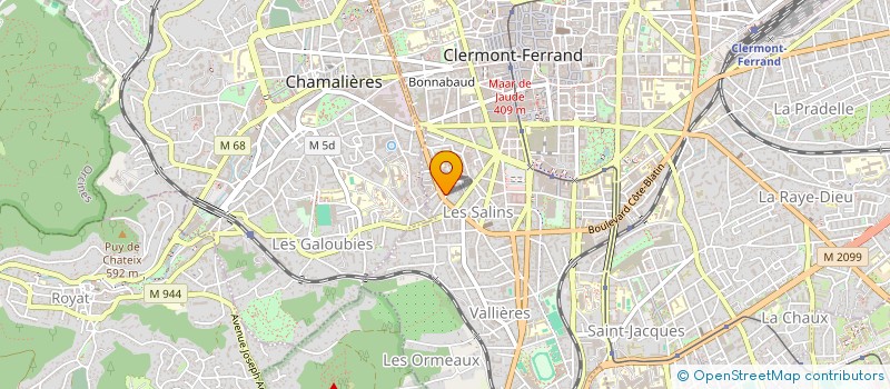 localisation de l'entreprise MONSIEUR EDUARDO DIEZ LACAMARA  CLERMONT-FERRAND