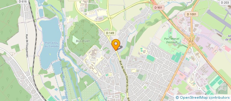 localisation de l'entreprise MONSIEUR EDUARDO GONCALVES  BEAUVAIS