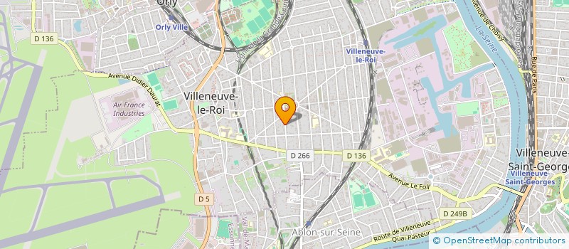 localisation de l'entreprise MONSIEUR EDUARDO GONCALVES MAIA  CRETEIL