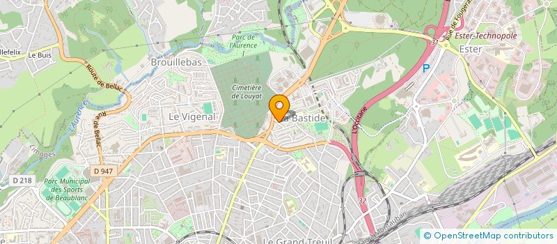 localisation de l'entreprise MONSIEUR EDUARDO JULIO CORREIA DE FIGUEIREDO à LIMOGES