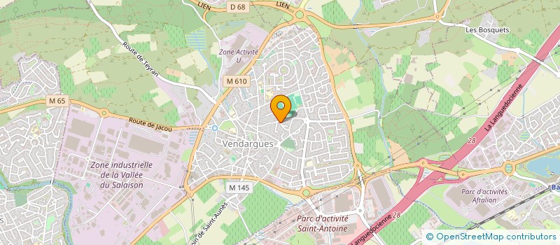 localisation de l'entreprise MONSIEUR EDUARDO LOPEZ DE GREGORIO à VENDARGUES