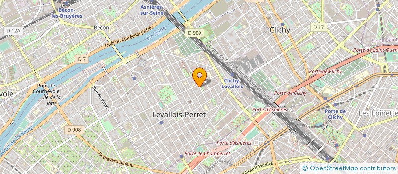 localisation de l'entreprise MONSIEUR EDUARDO LOPEZ SANTACRUZ à LEVALLOIS-PERRET