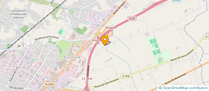 localisation de l'entreprise MONSIEUR EDUARDO MARTINEZ  MONTAUBAN