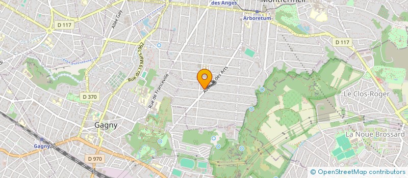 localisation de l'entreprise MONSIEUR EDUARDO MARTINS PEREIRA  MONTFERMEIL