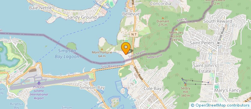 localisation de l'entreprise MONSIEUR EDUARDO MORODER  SAINT MARTIN