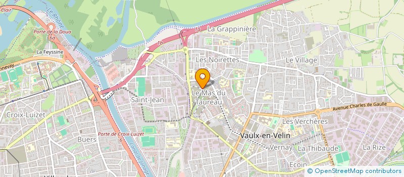 localisation de l'entreprise MONSIEUR EDUARDO NICASIO GOMES  VAULX EN VELIN