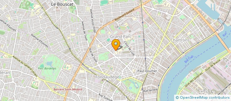 localisation de l'entreprise MONSIEUR EDUARDO NUA LUVUALU  BORDEAUX