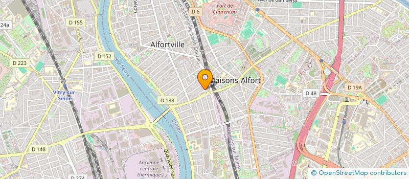 localisation de l'entreprise MONSIEUR EDUARDO PALACIOS  ALFORTVILLE