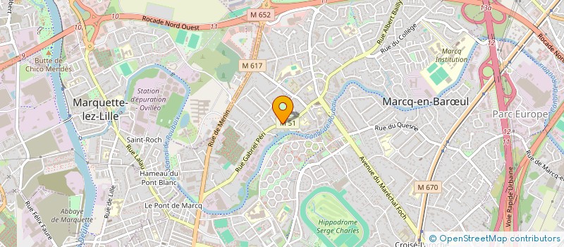 localisation de l'entreprise MONSIEUR EDUARDO PAULINO INNECCO à MARCQ-EN-BARŒUL