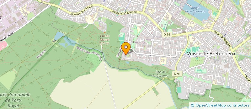 localisation de l'entreprise MONSIEUR EDUARDO REDONDO SORIANO  VOISINS-LE-BRETONNEUX