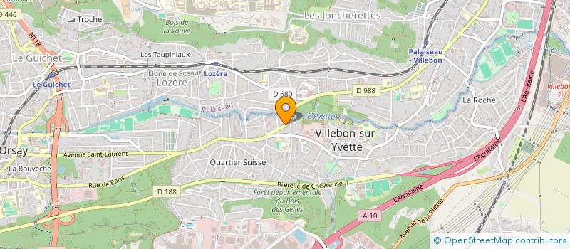 localisation de l'entreprise MONSIEUR EDUARDO RODRIGUES  VILLEBON-SUR-YVETTE