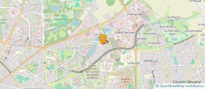 localisation de l'entreprise MONSIEUR EDUARDO SERRANO VIGO  RENNES