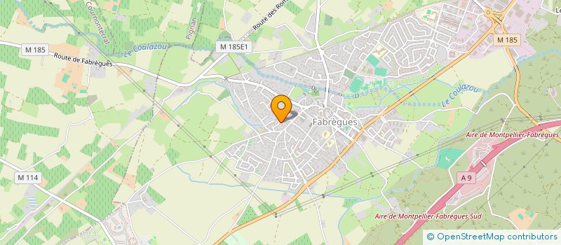 localisation de l'entreprise MONSIEUR EDUARDO SIGUENZA  FABREGUES