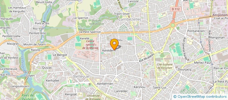 localisation de l'entreprise MONSIEUR EDUART AGADJANYAN à BREST