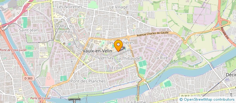 localisation de l'entreprise MONSIEUR EDUART RAMAJ  VAULX-EN-VELIN