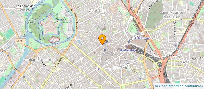 localisation de l'entreprise MONSIEUR EDVIN LAURENT  LILLE