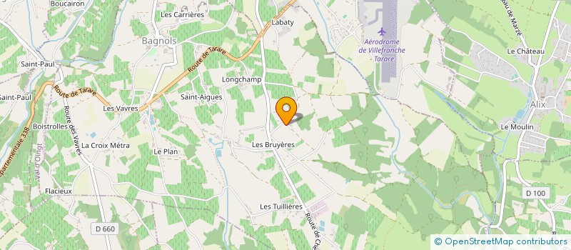 localisation de l'entreprise MONSIEUR EDVIN LOCI CROTET  BAGNOLS