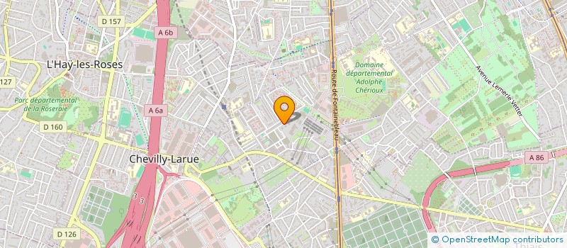 localisation de l'entreprise MONSIEUR EDWANE ELISA  CHEVILLY-LARUE