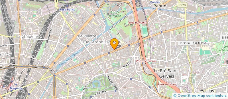 localisation de l'entreprise MONSIEUR EDWARD AKED  PARIS