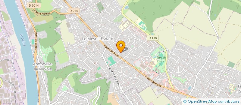 localisation de l'entreprise MONSIEUR EDWARD BAVILLE  LE MESNIL-ESNARD