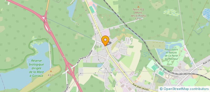 localisation de l'entreprise MONSIEUR EDWARD BRIN  RAISMES