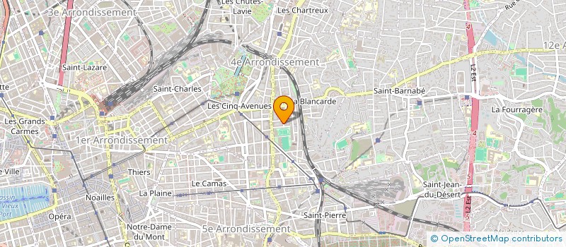 localisation de l'entreprise MONSIEUR EDWARD CASTIGLIONE à MARSEILLE