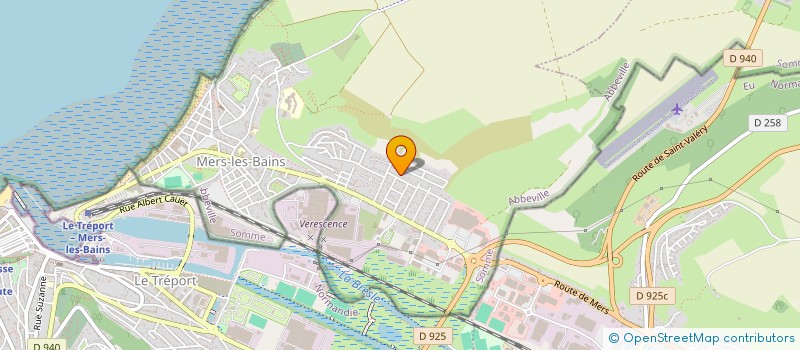 localisation de l'entreprise MONSIEUR EDWARD CLAES  MERS-LES-BAINS