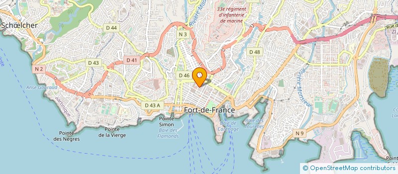 localisation de l'entreprise MONSIEUR EDWARD DOISY à FORT-DE-FRANCE