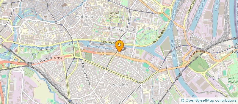 localisation de l'entreprise MONSIEUR EDWARD EKOUE BIKOI à STRASBOURG