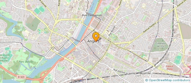 localisation de l'entreprise MONSIEUR EDWARD ESSEX à ANGERS