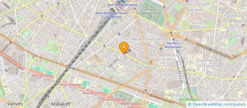 localisation de l'entreprise MONSIEUR EDWARD HAMEAU  PARIS