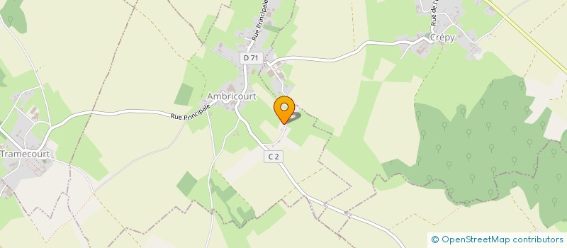 localisation de l'entreprise MONSIEUR EDWARD HARFORD  AMBRICOURT