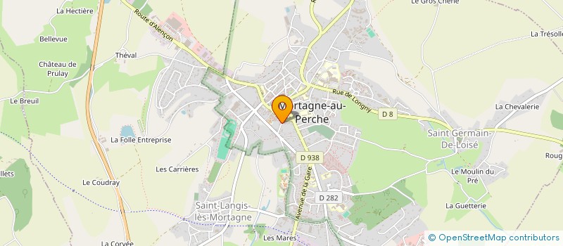 localisation de l'entreprise MONSIEUR EDWARD HENNEGRAVE à MORTAGNE-AU-PERCHE