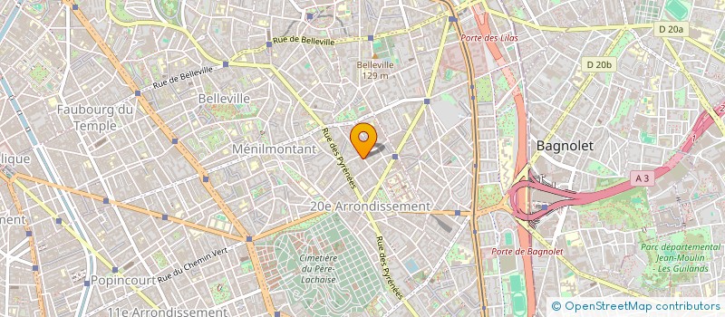 localisation de l'entreprise MONSIEUR EDWARD JELLIFFE  PARIS