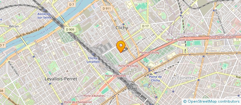 localisation de l'entreprise MONSIEUR EDWARD JENKINS à CLICHY