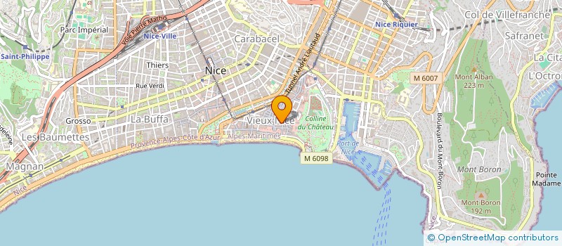 localisation de l'entreprise MONSIEUR EDWARD KENNEDY à NICE