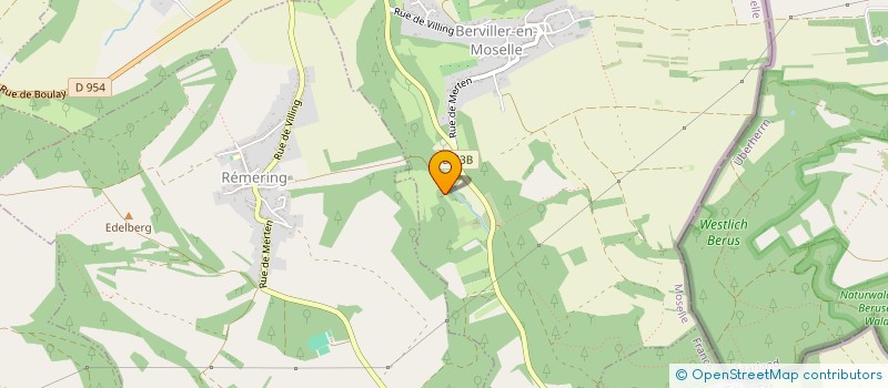 localisation de l'entreprise MONSIEUR EDWARD KORNEK  BERVILLER-EN-MOSELLE