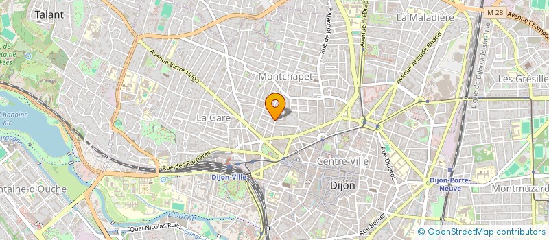 localisation de l'entreprise MONSIEUR EDWARD LAMIA à DIJON