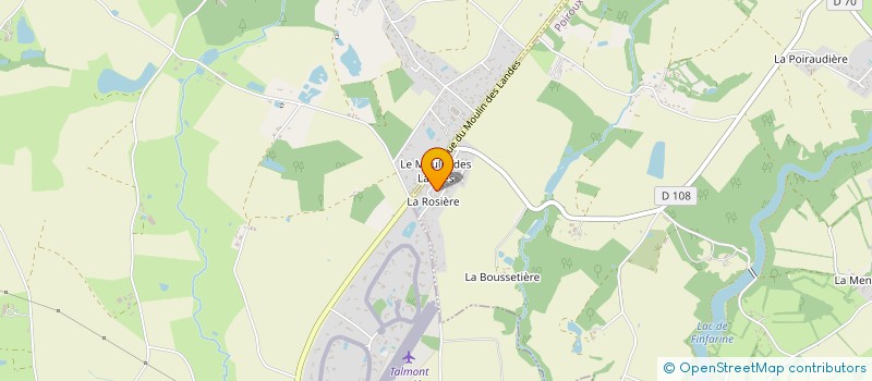 localisation de l'entreprise MONSIEUR EDWARD O'RIORDAN  TALMONT-SAINT-HILAIRE