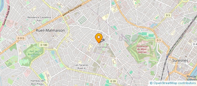 localisation de l'entreprise MONSIEUR EDWARD OSEI KUFFOUR à RUEIL-MALMAISON