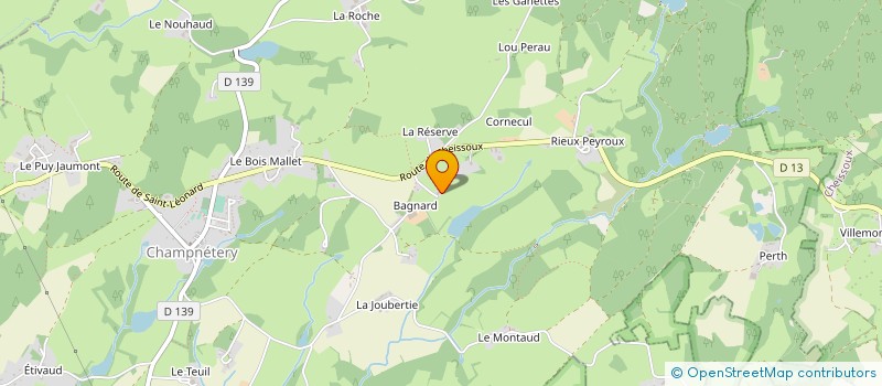 localisation de l'entreprise MONSIEUR EDWARD QUINN à CHAMPNETERY